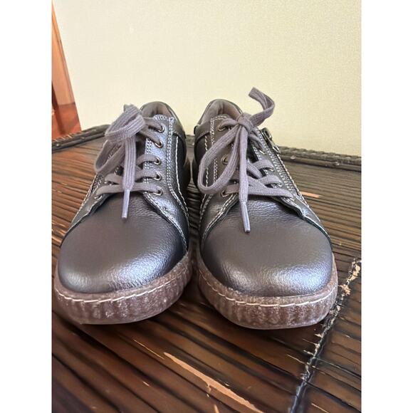 Clarks Collection Caroline Jenna Casual Comfort Shoes Women's 7.5 Sneakers - Picture 4 of 9